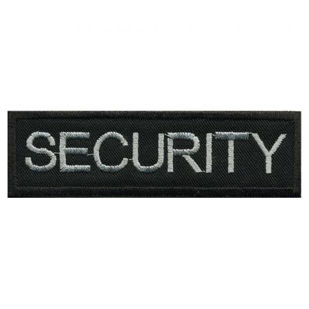 AUFNÄHER - SECURITY - 04622 - Gr. ca. 11,5 x 3,5 cm - Patches Stick Applikation