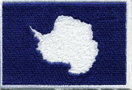 Aufnäher - Antarktis Fahne - 21570 - Gr. ca. 8 x 5 cm
