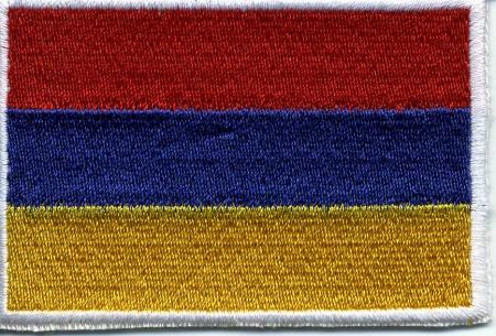 Aufnäher - Armenien Fahne - 21572 - Gr. ca. 8 x 5 cm