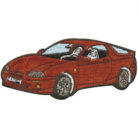 AUFNÄHER - Oldtimer Car - 04155 - Gr. ca. 10 x 5 cm - Patches Stick Applikation