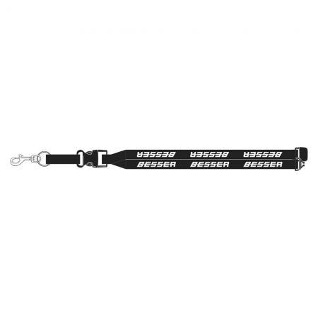 Schlüsselband Schlüsselanhänger - Trucker - BESSER - 07134 schwarz - Gr. ca. 46x2cm