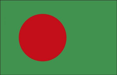 Dekofahne - Bangladesch - Gr. ca. 150 x 90 cm - 80021 - Deko-Länderflagge