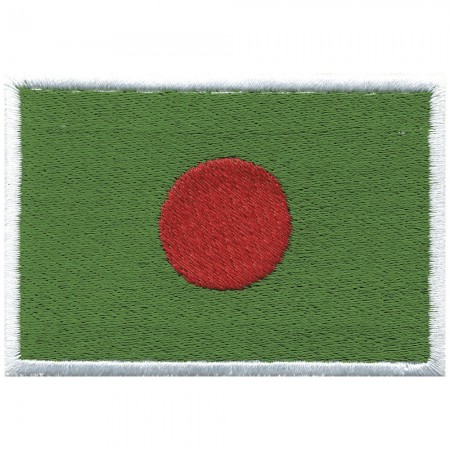 Aufnäher Länderflagge - Bangladesch - 21447 - Gr. ca. 8 x 5cm