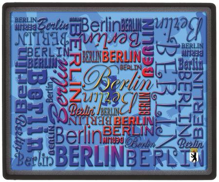 Mousepad Mauspad mit Motiv - Berlin Berlin Berlin -  22700 - Gr. ca. 24 x 20cm