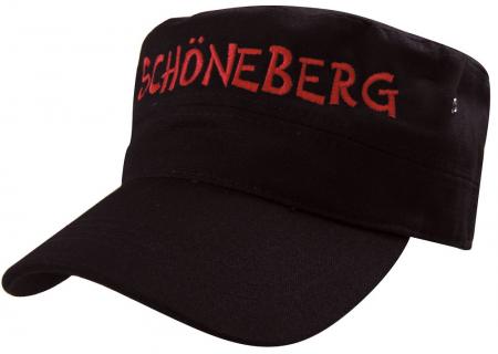 Military-Cap mit Einstickung - Schöneberg - 60520 schwarz