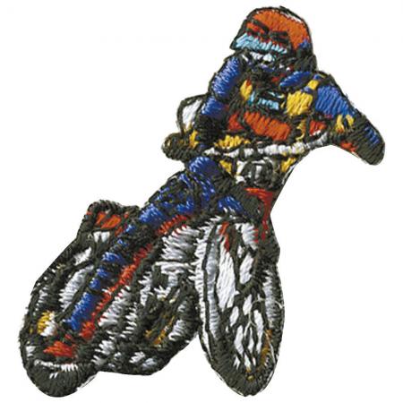 Aufnäher Patches Applikation - Motorcross 1 - 02004 Gr. ca. 2,5cm x 3,5cm
