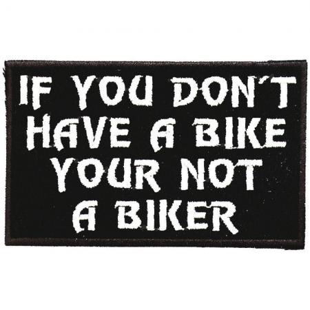 Aufnäher - If you dont ... - 03238 - Gr. ca. 10 x 6 cm - Patches Stick Applikation