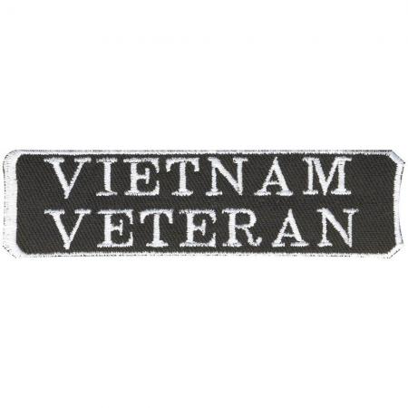AUFNÄHER - VIETNAM VETERAN - 04051 - Gr. ca. 10 x 2 cm