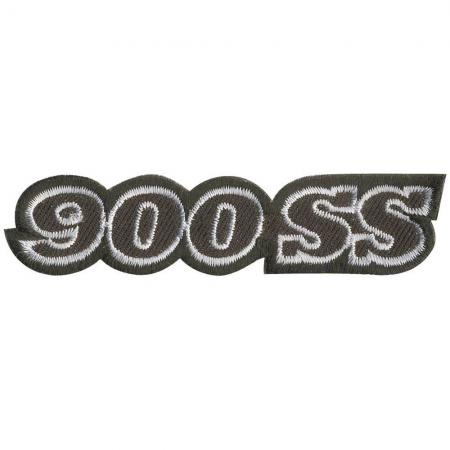 AUFNÄHER - 900 SS - 04338 - Gr. ca. 8 x 1,5 cm - Patches Stick Applikation