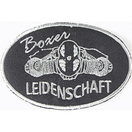 AUFNÄHER - Boxer Leidenschaft - 04339 - Gr. ca. 11,5 x 7,5 cm
