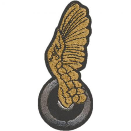 AUFNÄHER - Adlerflügel - 06021 - Gr. ca. 9 x 3 cm - Patches Stick Applikation