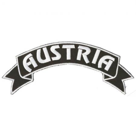 Rückenaufnäher Aufnäher XL - AUSTRIA - Gr. ca. 7x28cm - 08532