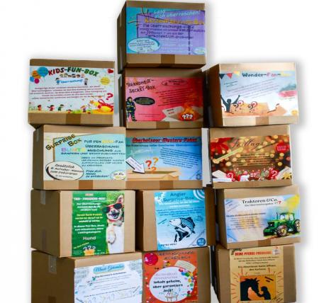 MYSTERY-BOX Überraschungsbox Karneval Faschingsbox - Neuware - 15 Artikel - 80513