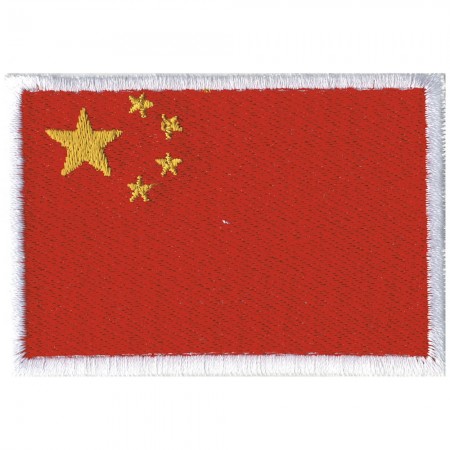 Aufnäher Länderflagge - China - 20458 Gr. ca. 8x 5cm