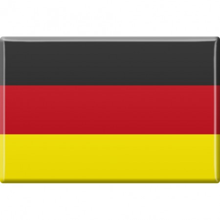 Magnet - Deutschland - Germany - Gr. ca. 8cm x 5,5cm -38938 Länderwappen Flagge
