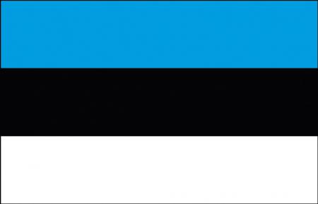 Schwenkfahne - Estland - Gr. ca. 40x30cm - 77047 - Länderfahne Stockländerfahne