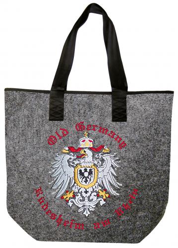Filztasche mit Motivstick - RÜDESHEIM am RHEIN - 26152 - Shopper Tasche Umhängetasche Bag