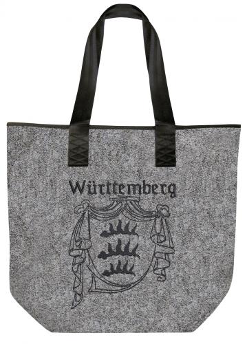 Filztasche - Württemberg - 26031 - Gr. ca. 46,5 x 39,5 cm