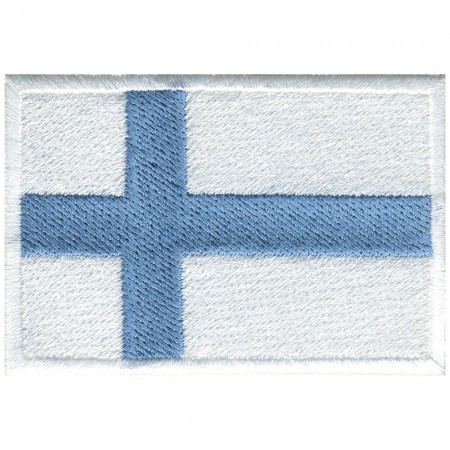 Aufnäher Länderfahne - FINNLAND - 21401 - Gr.ca. 8 x 5cm