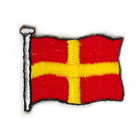 AUFNÄHER - Signet - Romeo - 01742-9 - Gr. ca. 2,5 x 2,5 cm - Patches Stick Applikation