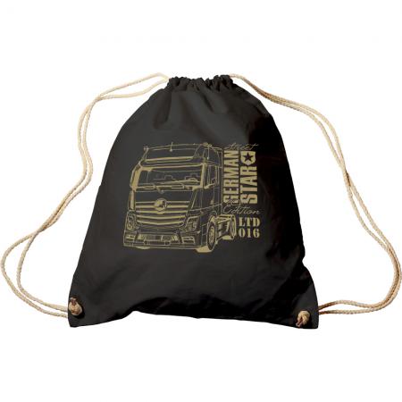 Trend-Bag mit Aufdruck - German Star - 65119 -  Turnbeutel Sporttasche Rucksack