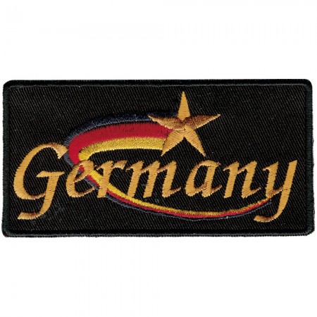 Aufnäher Länderflagge - Germany - 00032 Gr. ca. 8 x 5cm