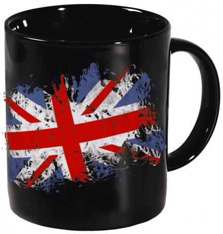 Keramiktasse Tasse mit Print England Großbritannien God bless the Queen 57472