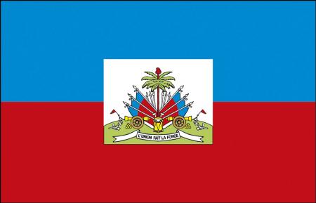 Autoscheiben-Flagge - Haiti - Gr. ca. 40x30cm - 78062 - Flagge mit Klemmstab - Autoländerfahne