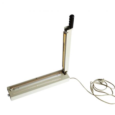 Heißfolien- Abschneidemaschine Handabschweiß Geraet Handhebel Folien schweißen - 125128