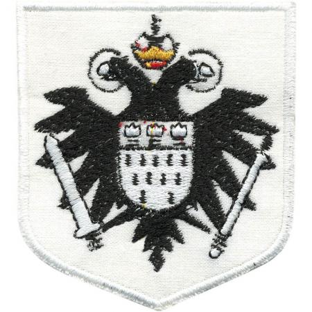 AUFNÄHER Patches Applikation - Wappen Mittelfranken - 00447/1 Gr. ca. 9 x 6,5 cm