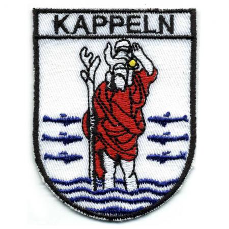 AUFNÄHER - Wappen - KEPPELN - 01737 - Gr. ca. 7,5 x 5,5 cm - Patches Stick Applikation