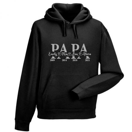 Sweatshirt Kapuzenpullover Hoodie mit Personalisierung XL