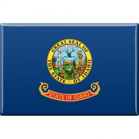 MAGNET - US-Bundesstaat Idaho - Gr. ca. 8 x 5,5 cm - 37112 - Küchenmagnet