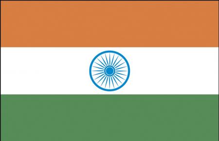 Dekofahne - Indien - Gr. ca. 150 x 90 cm - 80064 - Deko-Länderflagge