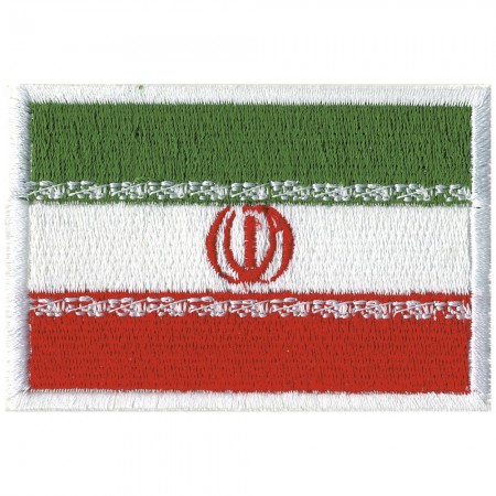 Aufnäher Länderflagge - IRAN - 20414 Gr. ca. 8 x 5cm