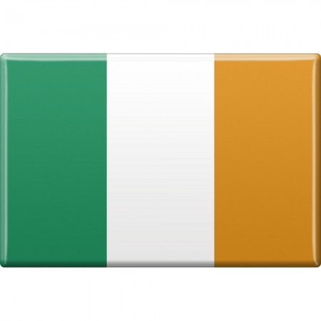 Küchenmagnet - Länderflagge Irland - Gr.ca. 8x5,5 cm - 38021 - Magnet