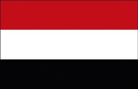 Dekoflagge Stockländerfahne - Jemen - Gr. ca. 40x30cm - 77073 - Fahne Länderflagge