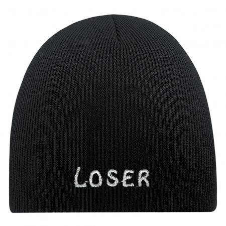 Beanie Mütze LOSER 54521 schwarz