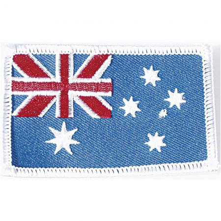 AUFNÄHER - Australien - 04370 - Gr. ca. 9 x 4 cm - Patches Stick Applikation