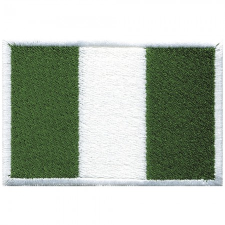 Aufnäher Länderflagge - NIGERIA - 20436 Gr. ca. 8 x 5cm