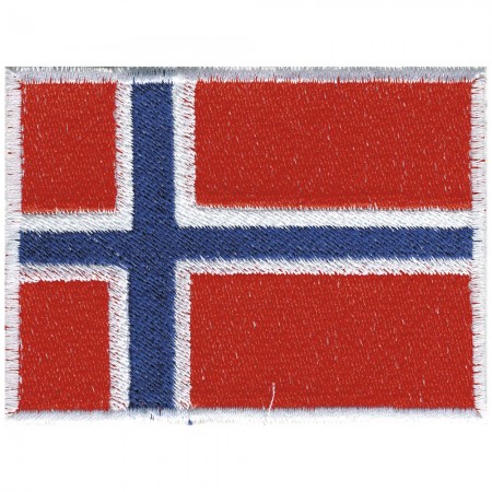 Aufnäher Länderflagge - NORWEGEN - 21473 Gr. ca. 8x 5cm