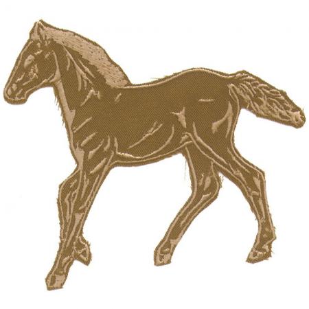Aufnäher - Pferd -03280 - Gr. ca. 9 x 10 cm - Patches Stick Applikation