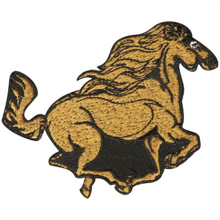 Aufnäher - Pferd - 04404 - Gr. ca. 9 x 7 cm - Patches Stick Applikation