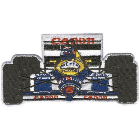 AUFNÄHER - Formel 1 - 04902 - Gr. ca. 10 x 4 cm - Patches Stick Applikation