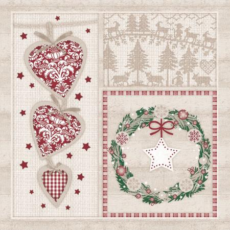 Tissue Servietten 20er-Pack Weihnachten Benita 40x40cm 33966