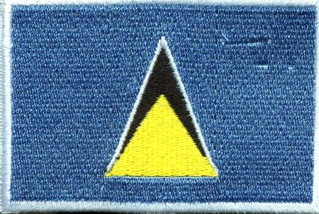 Aufnäher - Santa Lucia Fahne - 21656 - Gr. ca. 8 x 5 cm