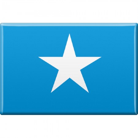 Kühlschrankmagnet - Länderflagge Somalia - Gr. ca. 8x5,5cm - 37825 - Magnet