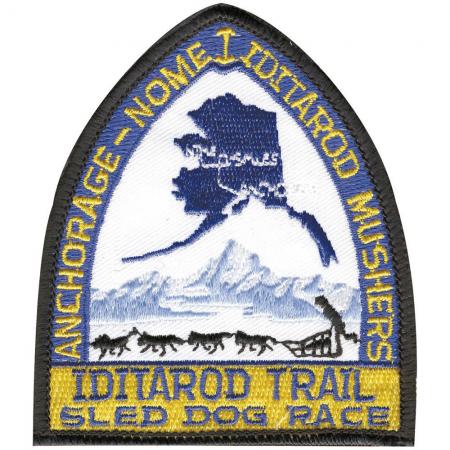 Aufnäher - Berge Trail - 04480 - Gr ca. 7,5 x 9 cm - Patches Stick Applikation