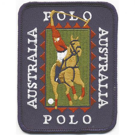 Aufnäher Patches Applikation - Ballsport Polo - 04987 Gr. ca. 7,5 x 10 cm