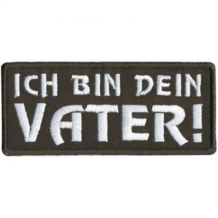 Aufnäher - Ich bin dein Vater ! - 01773 - Gr. ca. 8,5 x 3,5 cm - Patches Stick Applikation